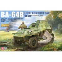 LAN Model, Assemble Scale Model Kit MM-35003 Soviet BA-64B Light Armored Car Full Built-in Kit 1/35 Scale