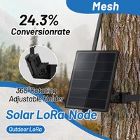 D5L Solar Powered Heltec LoRa 32 V4 Meshtastic Meshcore kit ESP32 SX1262 GPS WiFi BLE 5W Solar Repeater LoRa Node With Bracket
