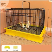 Extra Dense Chicken Cage Rabbit Cage Deep Shit Dish Pigeon Cage Special Encryption Design Pet Supplies Home Goods