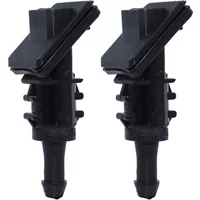 2Pcs For Kia Cee'd Ceed ED 2006 2007 2008 2009 Front Windshield Washer Spary Jets Nozzles Kit 98630-1H510