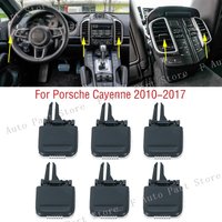 For Porsche Cayenne 2010-2017 Car Front Dashboard Rear Air Conditioner Outlet A/C Air Conditioning Vents Tab Clip Pick