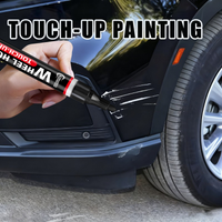 Professional Black Car Touch-Up Pen - For Fixing Car Scratches, Suitable For Car Body Paint, Car Interiors, Wheels, Tires, Etc.