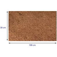 Door Mat Liner Roll Sheet 1pcs Degradable Door Mat 30/40/50x100CM Coconut Fiber Coconut Palm Mat Coir Mat None