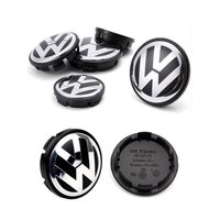 4pcs 55mm 56mm 65mm 70mm 76mm Car Wheel Center Caps Hubcap Cover for VW Volkswagen Jetta MK5 Golf Passat styling 6N0601171