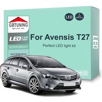 14Pcs Canbus LED Interior Light Bulb Kit For Toyota Avensis T27 2009-2014 2015 2016 2017 2018 Car Reading Dome Trunk Indoor Lamp