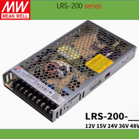 MEAN WELL LRS-200 LRS-200-5 LRS-200-12 LRS-200-15 LRS-200-24 LRS-200-36 LRS-200-48 MEANWELL LRS 200 200W Original and genuine