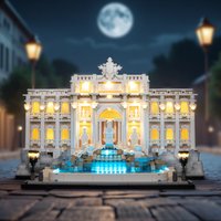 Kyglaring LED Light Kit Suitable for Lego Trevi Fountain 21062 Building Blocks Decorative Lamp Not Include Lego Building