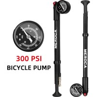 AliExpress NONE MEROCA Mtb Pump 300psi Air Pressure For Front Fork Shock Absorber Pump Rear Bladder Portable Bicycle High-Pressure Air Pump