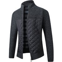 Manteau cardigan tricoté en automne et en hiver, version coréenne de coupe ajustée et pull tendance