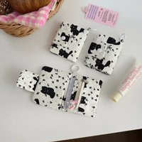Cute Design Coin Purse Simplicity Style Catoon Pattern Korean Fashion Wallet Portable Size Multi-layer Card Holder For Girls