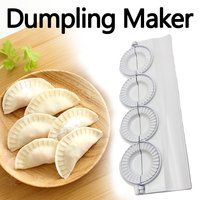 Dumpling Maker Plastic Dough Wrapper Empanada Press Mold Diy Dumplings Pressing Mold Making For Meet Kitchen Cooking Tools