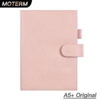 Moterm Original Series A5 Plus Cover for Hobonichi Cousin A5 Notebook Genuine Pebbled Grain Leather Planner Organizer Agenda