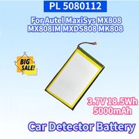 Newest PL 5080112 3.7V 18.5Wh 5000mAh Car Detector Battery for Autel MaxiSys MX808 MX808IM MXDS808 MK808 MK808TS MK808BT MK808S