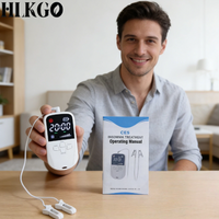 tVNS Device for Anxiety and Depression, Portable Non Invasive Vagus Nerve Stimulator Ear Clip to Improve Sleep Relieve Stress