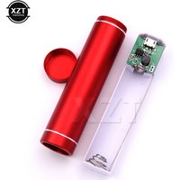 18650 Battery External Storage Case USB 5V/1A Power Bank Case Portable DIY Mini Rechargeable Box Kit Store for Universal