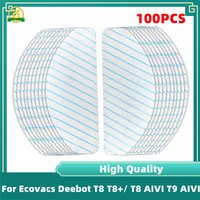 Compatible for Ecovacs Deebot Ozmo T8 T8+/ T8 AIVI T9 AIVI / N8 Pro/ N8 Pro+ Accessories Disposable Mop Pads Parts