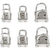 1:14th Scale Metal U-shaped Screw Suspension Bracket for Tamiya RC Dump Truck SCANIA 770S R620 Volvo FH16XL 750 BENZ LESU Car