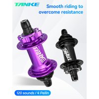AliExpress TANKE Dirt Jump Hub Single speed Locks Aluminum Alloy 32holes 120point 135*10mm,DJ MTB hubs Locking ring 6 claw 3 teeth BMX Bike