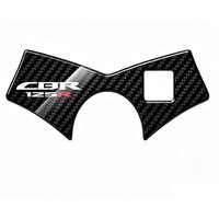 For Honda CBR125R CBR150R 2010-2017 3D Carbon-look Upper Triple Yoke Defende