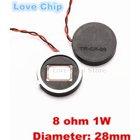 2PCS Cavity Speaker 8 ohm 1W 28mm Ultra-thin Small Cavity Flat Speaker For Advertising Player Smart Lock Tablet PC Speaker Unit image 3