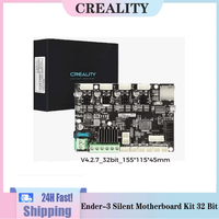 Creality Ender 3 Upgraded Silent Motherboard Kit 32-Bit High Performance V4.2.7 TMC2225 Driver Marlin 2.0.1 for 3D Printer
