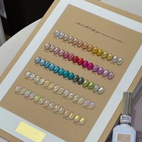 UOMEEI Nail Magic Mirror Powder Super Bright Fine Powder Aurora Magic Mirror Powder Opal Powder Special For Nail Art Nail Salon
