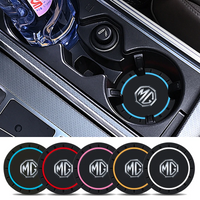 Silicone Car Cup Coaster Non-Slip Mug Mat For MG ZS HS MG5 MG6 MG7 MG3 Accessories