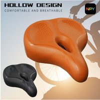 AliExpress NPY MTB Absorbing Comfortable Bicycle Seat Hollow Breathable Waterproof Road Cycling Chair Ergonomic Seat Bike Saddle Shock