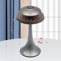 Magnetic Levitating Bluetooth Speaker Levitating UFO-Lamp Bluetooth Speaker Unique Lamp with 5 W Stereo Sound, LED Floating UFO