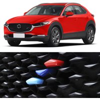 3Pcs Fit For Mazda CX30 CX-30 2022 ABS Car Front Grill Front Face Right Side Decoration Trim Molding Accessories NEW
