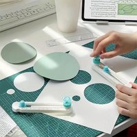 360° Adjustable Circle Cutter - Precision Scrapbooking Tool for Perfect Circular Paper Cuts - Ideal for Craft Enthusiasts,office