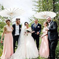 1Pcs Dia 60/84cm Paper Umbrella Long-handle DIY Handmade Wedding Supplies Traditional White Blank Photography Prop