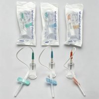 50 Sets Safe Disposable Vacuum Blood Collection Kit with Safety Needle Pet Medical Scalp Vein Set