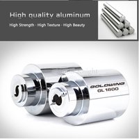 Für HONDA Gold Wing GL1800 GL 1800 01-20 Motorrad Lenkerendgewichte Lenkergriffkappen Anti-Vibrations-Slider-Stecker