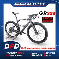 GR208 UDH hanger nWheelTop EDS-1*13S Groupset ew Gravel bike bicycle Full Inner Cable Disc Gravel Complete Bike