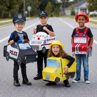 Halloween Carnival Enfant Construction Vehicle Police Car Costume Niño Ambulance Onesie Kindergarten Fire Truck Performance Suit