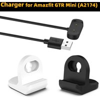 Dock Charger For Amazfit GTR Mini Stand Adapter USB Charging Cable Holder GTR4 GTS 4 GTS 3 2 GTR 3 pro GTS 2e GTR3 GTR2