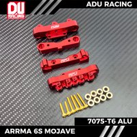 ADU RACING 7075-T6 ALU ARM SUSPENSION MOUNT FOR ARRMA 6S MOJAVE KRATON OUTCAST RTR AND EXB V6