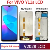 6.51“Display For VIVO Y11s Y11 s V2028 LCD Display Touch Screen Digiziter Assembly Y11S LCD Replacement