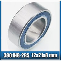 AliExpress FUSHI 3801H7-2RS 3801H8-2RS MAX Bearing 12*21*7 12*21*8 mm 1PC ABEC-3 3801H7RS 3801H8RS For Bicycle Frame Turn Full Ball Bearings