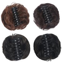 Messy Bun Easy Clip Wig female grasping Clip HairNatural Hair Curler