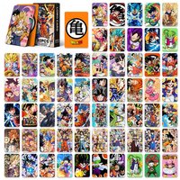 92PCS cartoon Dragon Ball collection card stickers cartoon peripheral commemorative cards children's creative toys and gifts