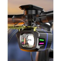 AliExpress ESMARTER Mountain Road Bike Front Light Large Lumens Smart Remote Cycling Lamp Hanging Line Intelligent Control Bicycle Headlight