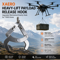XAERO Heavy-Lift Payload Release for T100S Upgraded Mechanical Gravity Hook with Concealed Spring Secure Aerial Delivery System