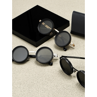 AliExpress NONE ND2-400 Adjustable Dimming Glasses Fashion Punk Nd Filter Polarized Uv400 Sunglasses With Glasse Case 9 Level Fishing Glasses