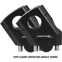 AliExpress NONE For TRACER 900GT 2017-2023 Motorcycle Handlebar Riser Motocross Heightening Clamp Mount Pit Bike Motorbike FZ09 Accessories