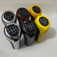 Matte/Shiny /Silver Chromed Gear Shift Knob For BMW 1 3 5 6 Series E46 E53 E60 E61 E63 E65 E81 E82 E83 E87 E90 E91 E92 X1 X3 X5