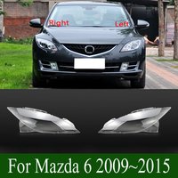 Für Mazda 6 2009 ~ 2015 Scheinwerfer Abdeckung Scheinwerfer Shell Importiert Transparent Schatten Maske Lampenschirm Objektiv Plexiglas