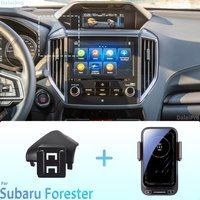 Designed for Subaru Forester 2019-2023 2024 Phone Holder Car Magnetic Mount Smart Sensing Wireless Charging One-Touch Release Qi