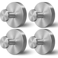 Punch-Free Suction Cup Hooks Universal Wall Mount Hangers for Kitchen Bathroom, Fit Glass Tile Stainless Steel Smooth Surface